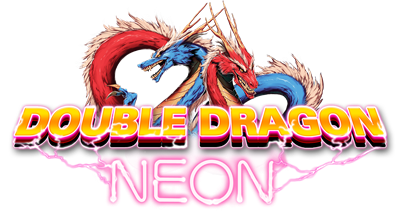 Double Dragon Neon - Clear Logo Image