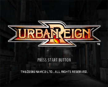 Urban Reign - Screenshot - Game Title Image
