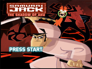 Samurai Jack: The Shadow of Aku - Screenshot - Game Title Image