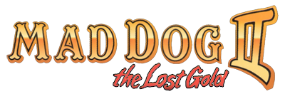 Mad Dog II: The Lost Gold - Clear Logo Image