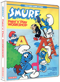 Smurf Paint 'n' Play Workshop - Box - 3D Image