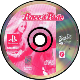 Barbie: Race & Ride - Disc Image