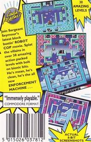 Sergeant Seymour: Robot Cop - Box - Back Image