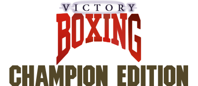 Victory Boxing: Champion Edition - Clear Logo Image