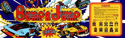 Bump 'n' Jump - Arcade - Marquee Image