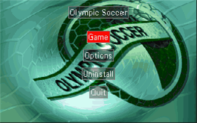 Olympic Soccer - Screenshot - Game Title Image