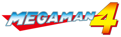 Mega Man 4 - Clear Logo Image