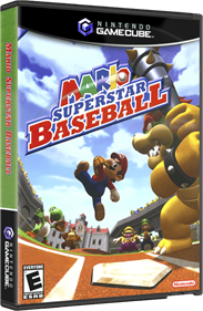Mario Superstar Baseball - Box - 3D Image