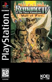 Romance of the Three Kingdoms IV: Wall of Fire - Box - Front Image