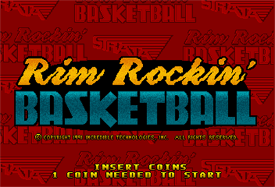 Rim Rockin' Basketball - Screenshot - Game Title Image