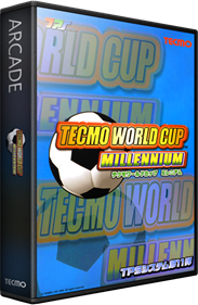 Tecmo World Cup Millennium - Box - 3D Image