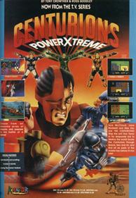 Centurions: Power X Treme - Advertisement Flyer - Front Image