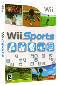 Wii Sports - Box - 3D Image