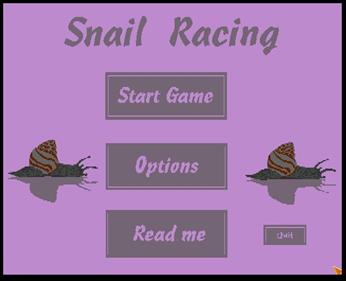 Snail Racing - Screenshot - Game Title Image