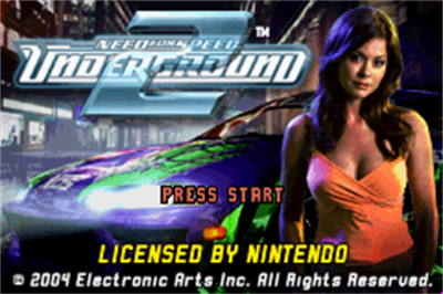 Need for Speed: Underground 2 - Screenshot - Game Title Image