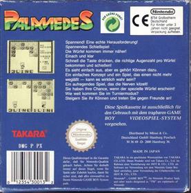 Palamedes - Box - Back Image