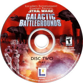 Star Wars: Galactic Battlegrounds - Disc Image