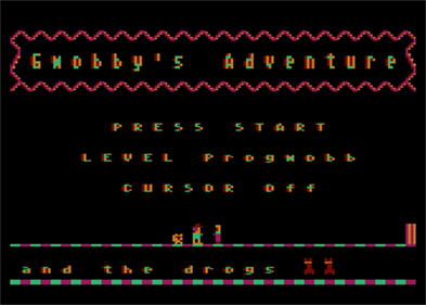 Gwobby's Adventure - Screenshot - Game Title Image