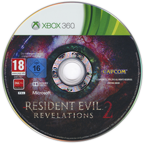 Resident Evil: Revelations 2 - Disc Image