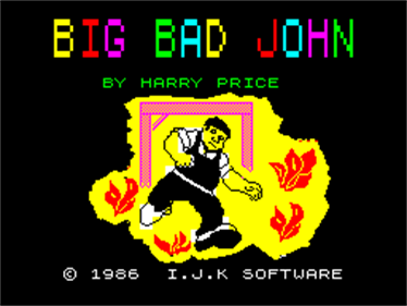 Big Bad John  - Screenshot - Game Title Image