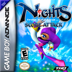 NiGHTS into Dreams: Score Attack - Fanart - Box - Front Image
