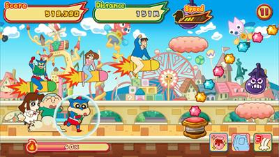 CRAYON SHINCHAN The Storm Called FLAMING KASUKABE RUNNER!! - Screenshot - Gameplay Image