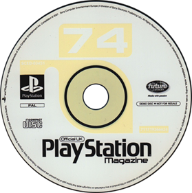 Official UK PlayStation Magazine: Demo Disc 74 - Disc Image