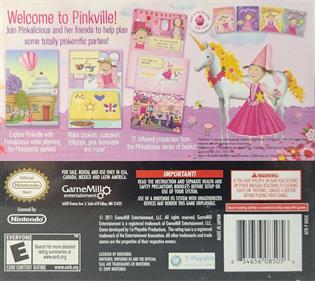 Pinkalicious: Its Party Time - Box - Back Image