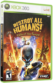 Destroy All Humans! Path of the Furon - Box - 3D Image
