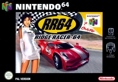 RR64: Ridge Racer 64 - Box - Front Image