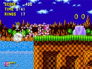 Amy Rose in Sonic The Hedgehog - Screenshot - Gameplay Image