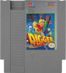 Digger T. Rock: The Legend of the Lost City - Cart - Front Image