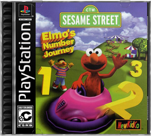 Sesame Street: Elmo's Number Journey - Box - Front - Reconstructed Image