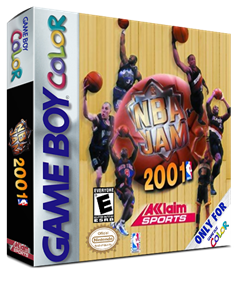 NBA Jam 2001 - Box - 3D Image