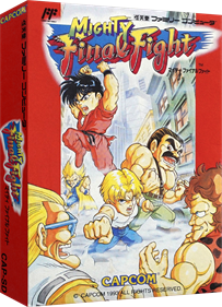 Mighty Final Fight - Box - 3D Image