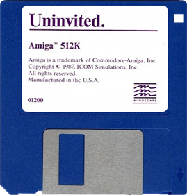 Uninvited. - Disc Image