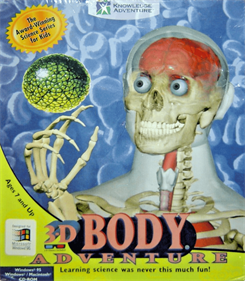 3-D Body Adventure - Box - Front Image