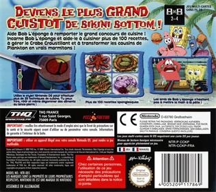 SpongeBob vs The Big One: Beach Party Cook-Off - Box - Back Image