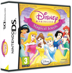Disney Princess: Magical Jewels - Box - 3D Image