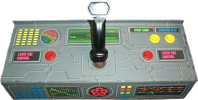 Galaxy Ranger - Arcade - Control Panel Image