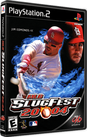 MLB SlugFest 2004 - Box - 3D Image