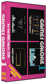 Games Galore 1 - Box - 3D Image