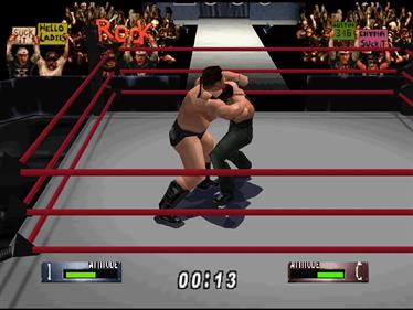 WWF WrestleMania 2000 - Screenshot - Gameplay Image