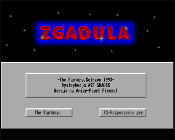 Zgadula - Screenshot - Game Title Image