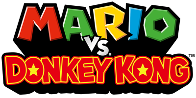Mario vs. Donkey Kong - Clear Logo Image