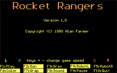 Rocket Rangers - Screenshot - Game Title Image
