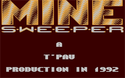 Mine Sweeper (T'Pau Production) - Screenshot - Game Title Image