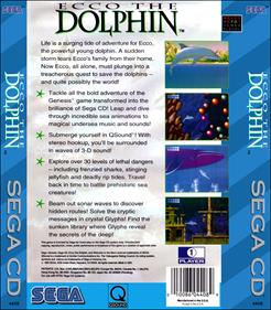 Ecco the Dolphin - Box - Back - Reconstructed Image