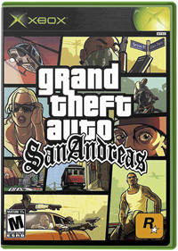 Grand Theft Auto: San Andreas - Box - Front - Reconstructed