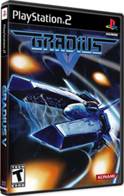 Gradius V - Box - 3D Image